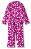 Disney Big Girls' Minnie Mouse MicroFleece 2 Piece Pajama Set