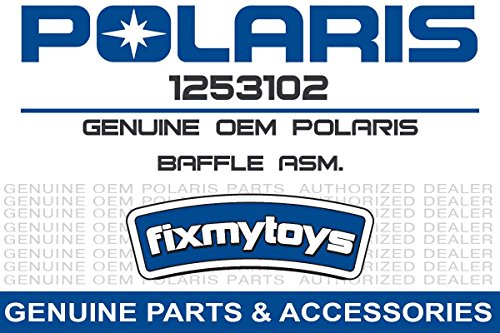 image for Genuine Polaris Part Number 1253102 - BAFFLE ASM. for Polaris ATV / Mo