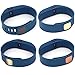 Fitbit Charge Clasps / Fastener Ring By Allrun, Newest Colorful Metal Clasps / Silicon Fastener Ring for Fitbit Charge Band Wireless Activity Bracelet Sport Wristband (Pack of 6)