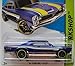 Hot Wheels, 2015 HW Workshop, '67 Pontiac GTO [Metallic Blue] Die-Cast Vehicle #228/250