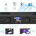 Pyle 3D Surround Bluetooth Soundbar – Sound System Bass Speakers Compatible to TV, USB, SD, FM Radio with 3.5mm AUX Input , Remote Control, For Home Theater, TV, – PSBV200BTthumb 1