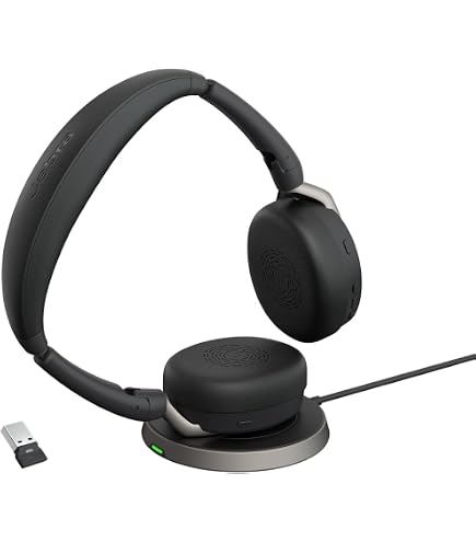 Amazon.com: Jabra Evolve2 65 Flex Stereo Headset with Bluetooth