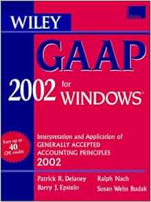 Amazon Com Wiley Gaap 2002 For Windows Interpretation