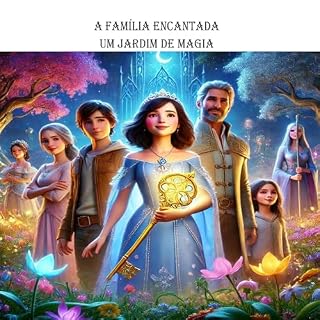 Livro A Família Encantada Um Jardim de Magia