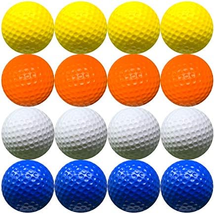 Love&PI Foam Golf Balls for Backyard Indoor Outdoor Training, Limited Flight Soft Golf Practice Balls