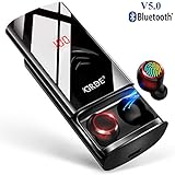 Wireless Earbuds, Bluetooth 5.0 Headphones 210H Playtime with 6000mAh Charging Case as Power Bank, Hi-Fi Sound TWS True Wireless Earbuds, IPX5 Waterproof, USB Type C Cable Included