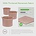 VIVOSUN 5-Pack 3 Gallons Grow Bags Heavy Duty Thickened Nonwoven Fabric Pots with Strap Handles Tan