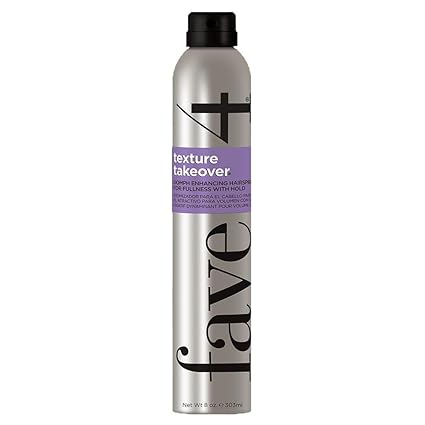 Amazon Com Fave4 Hair Texture Takeover Hairspray Oomph Enhancing