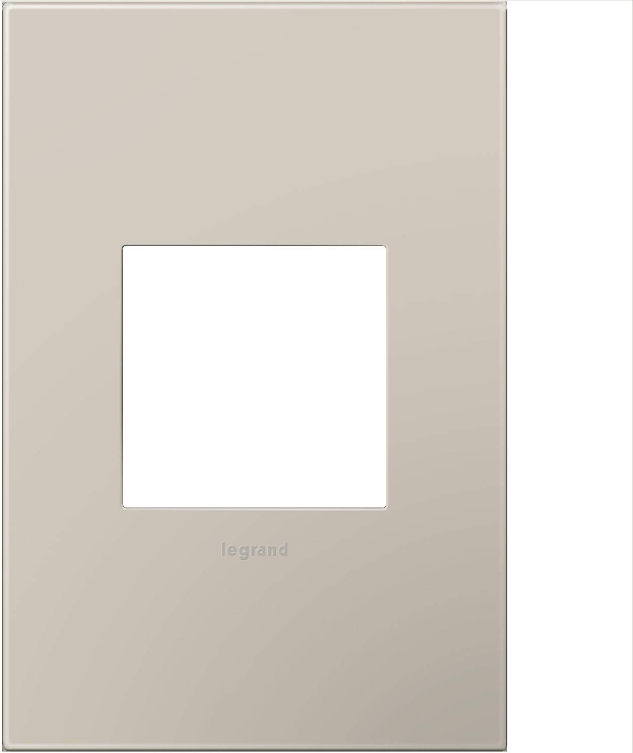 Legrand adorne Greige, 1-Gang Wall Plate, AWP1G2GG4