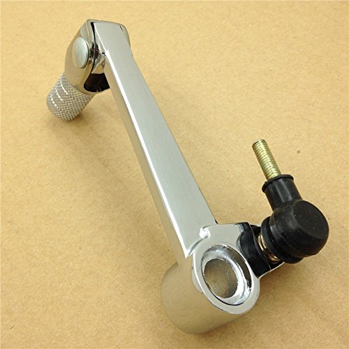 XKMT Motorcycle Chrome Aluminum Folding Gear Shift Levers For Kawasaki ZX-12R 2000-2005
