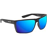 Baj&iacute;o Stiltsville Polarized Sunglasses - XL Fit | Patent-pending LAPIS lenses - XL Fit - Rubber Nose Pads &amp; Temple Tips - Narrow Temples - Flex Hinges - Built in Sun Ledge