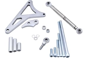 TAKPART Aluminum Alternator Bracket Kit Compatible with SB Ford 351W