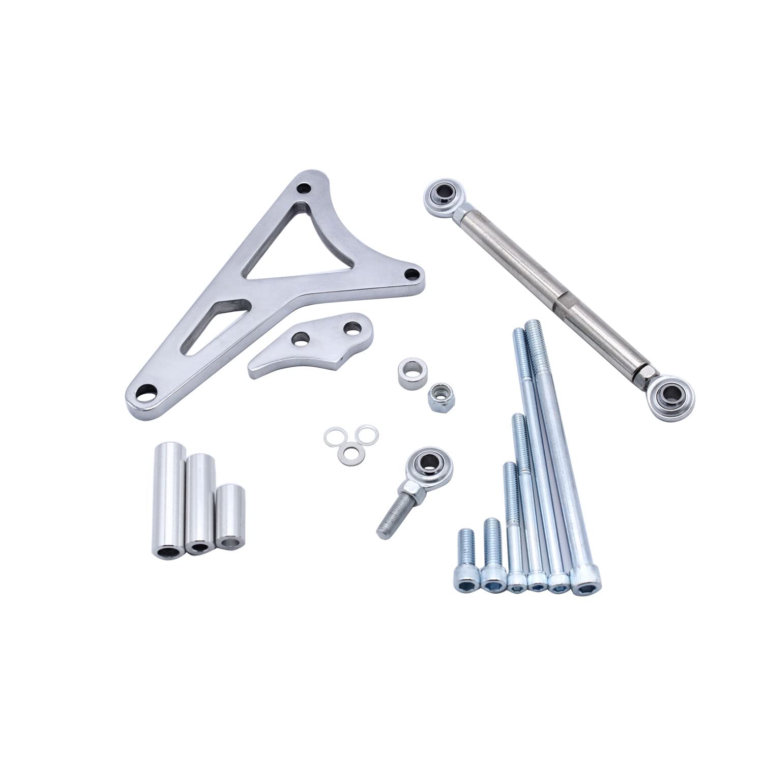 Photo 1 of **parts only**
Aluminum Alternator Bracket Kit Compatible with SB Ford 351W
