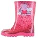 Peppa Pig Glitter Pink Make A Wish Wellington Boots UK Size 10