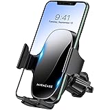 【2021 Upgraded】 Miracase Car Phone Mount, Air Vent Cell Phone Holder for Car, Universal Car Phone Holder Cradle Compatible wi
