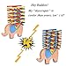 55 PCs Wooden Toys Building Blocks, Elephant and Owl Building Balancing Games, Educational Stacking Toys, Stocking Stuffers Gift for Boys & Girls