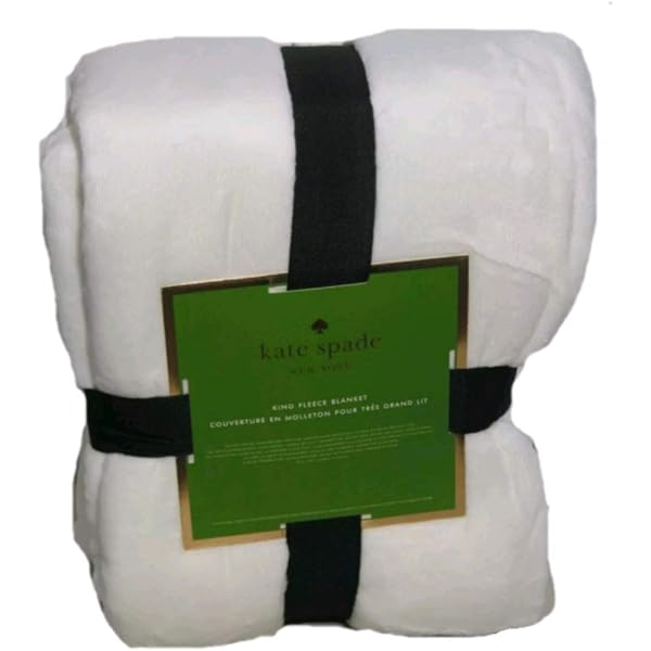 Kate Spade King Fleece Blanket,112x92 