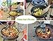 yodo Anodized Aluminum Camping Cookware Set Backpacking Pans Pot Mess Kit for 4-5 Person (Renewed)thumb 4