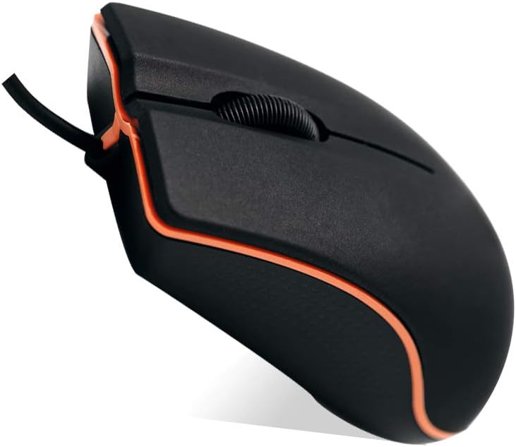 Windows Laptop Wired Mouse, 2.4G Ergonomic Optical Mouse for Notebook/PC/Laptop/Computer/Tablet