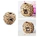 simoce Handmade Edible Natural Grass Bell Play Ball/Holey Nest/Holey Tunnel for Rabbit, Hamster, Guinea-Pig or Chinchilla, Chew Toy for Small Animals.