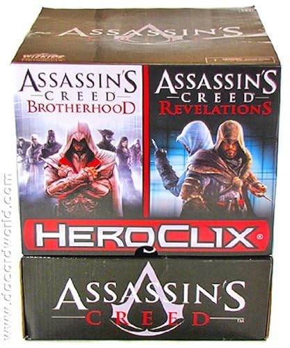 2 Figurines Assassin's Creed Heroclix - Nouvelles Et Scellées, Série Nouvelle Révélation Fraternité