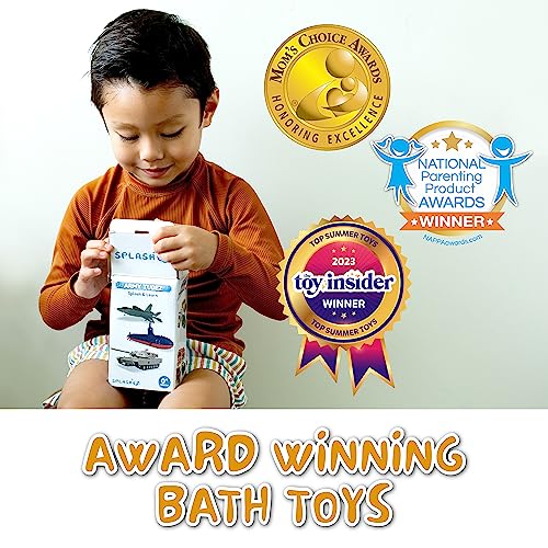 Mold Free Bath Toys for Babies and Toddlers, No Hole Bath Toys, Non