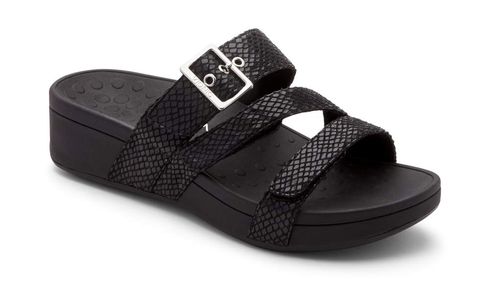 vionic adjustable slide sandals