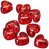 Darice 06277-1-T19 Bead Pony Heart Christmas, 11 mm, Red