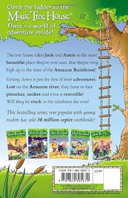 Magic Tree House 6 Adventure On The Amazon Osborne Mary Pope Amazon Se Books