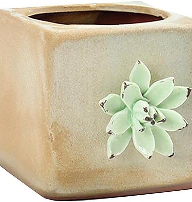 YSDSS Creative Garden Cement Crafts Home Furnishing Decoration Artificial Flowers Vases/Flowerpot JTGM