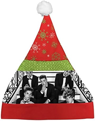 Why Don't We Christmas Hat Holiday Party Santa Claus Gifts For Adult Kids