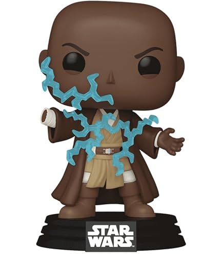 Amazon.com: Funko POP! Star Wars Mace Windu Exclusive Vinyl Bobble