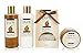 Rachelle Parker Honey & Green Tea Exclusive Spa Gift Basket for Natural Skin- Body Hydration & Rejuvenation! Ideal Birthday Gift & Thank You Gift