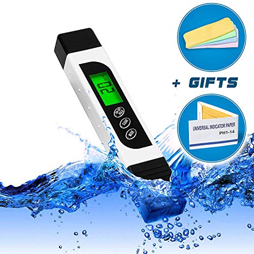 Buy TDS ppm Meter Digital Water Quality Tester 3 in 1 09990 ppm Best
