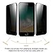 Bestfy iPhone 7 Plus/ 8 Plus Privacy Screen Protector, [Anti-Spy] [Anti-Scratch] [Easy Installation] Tempered Glass Screen Protector for iPhone 7 Plus/ 8 Plus (2 Pack, Black)