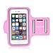 Sports Armband, Ailkin Running Sports Armband for Apple iPhone 6s / iPhone 6 4.7 & Samsung Galaxy S6 / S6 Edge 5.1 inch - Card Slot, Sweat-proof, Pink (Compatible with Cellphones up to 5.2 Inch, Not Fit iPhone 6 Plus)