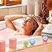 2XL Lush Bath Bombs for Sensitive Skin Adults - Deep Moisturizing Organic Fizzy Bomb Set - Naturally Relax & Feel Tension Melt Away w / 8 Long Lasting (3.5 Oz) Essential Oils Bath Bomb Gift Set