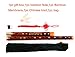 Bamboo Flute Dizi,NICOSHINE Traditional Handmade Chinese Musical Instrument In C Key(Senior Cupronickel Double Insert)