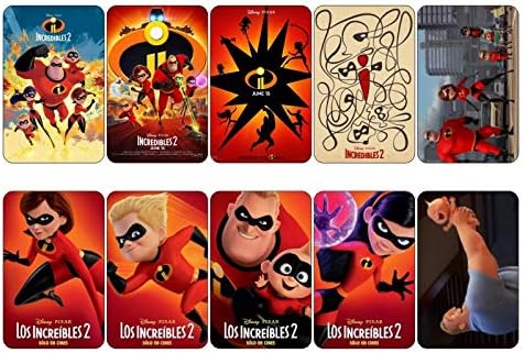 Anime Movie Poster Collectibles Sticker Card Decoration Scrapbooking Stickers Pack 10 Pcs/Lot