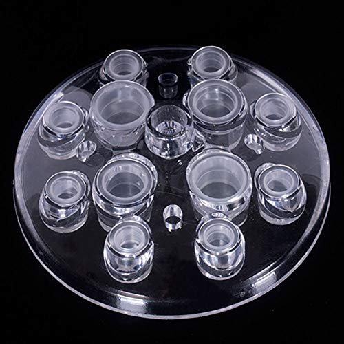 Tattoo Cups Tattoo Supplies Plastic Ink Caps for Tattooing 100 PCS-Small