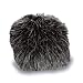 Bernat Faux Fur Pom Pom, 3 in., Black Mink