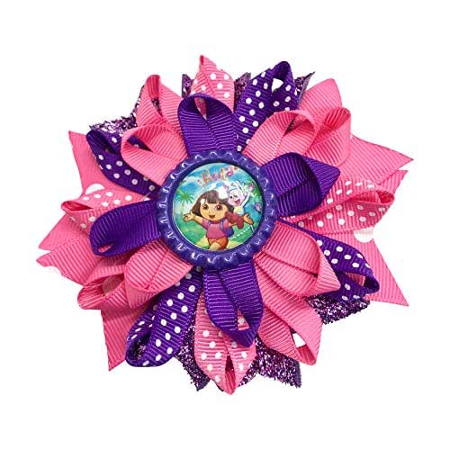 Amazon Dora The Explorer Hair Bow Little Girl Bows Toddler Hair 
