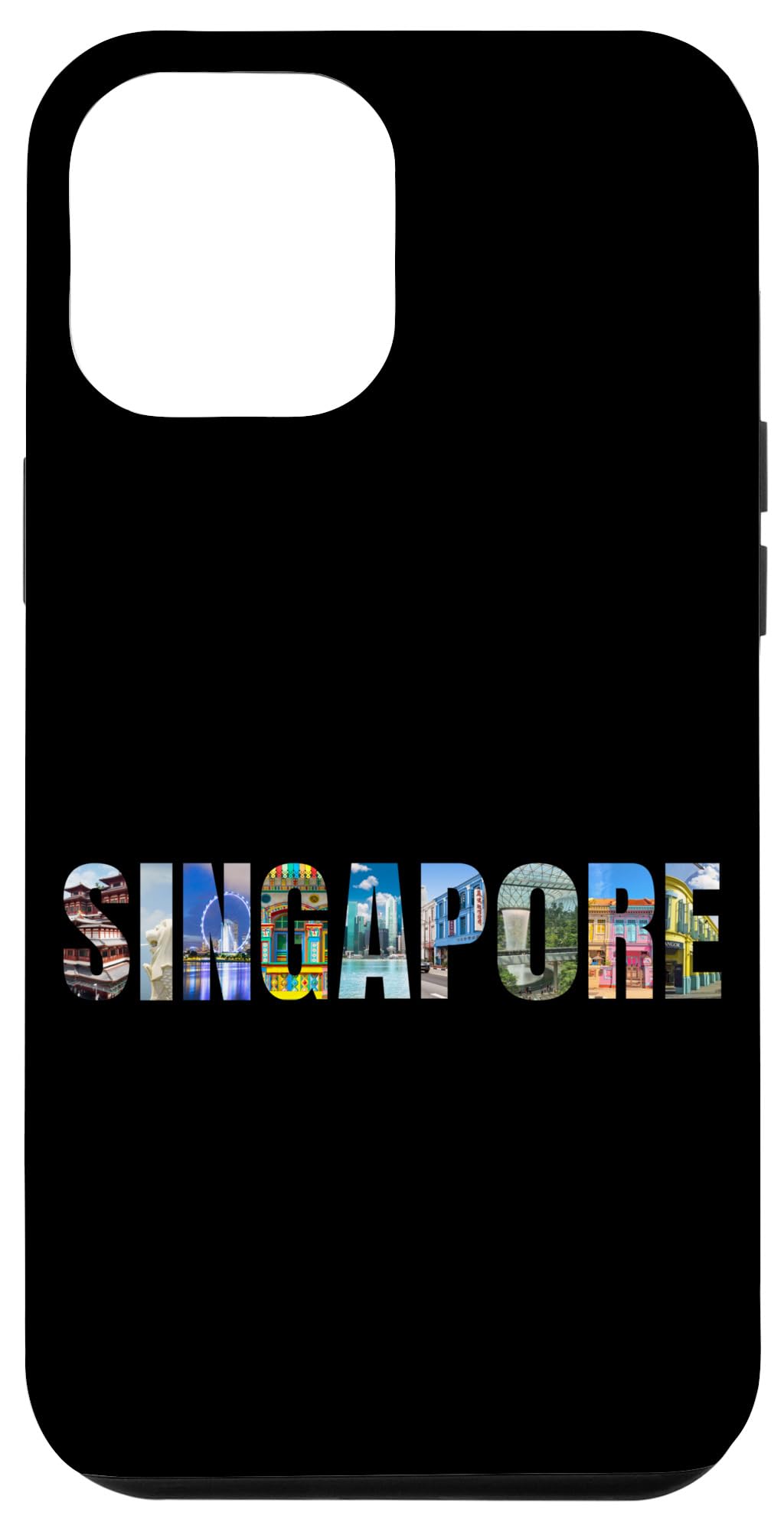 iPhone 14 Plus World Travel Landmark Southeast Asia Souvenir Singapore Case