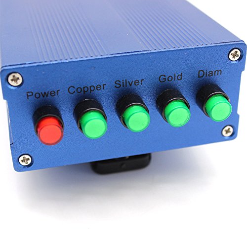 NOPTEG Long Range AKS Gold and Diamond Detector Metal Detectors Gold Detector AKS 3D Metal Detector Machinery (Blue)