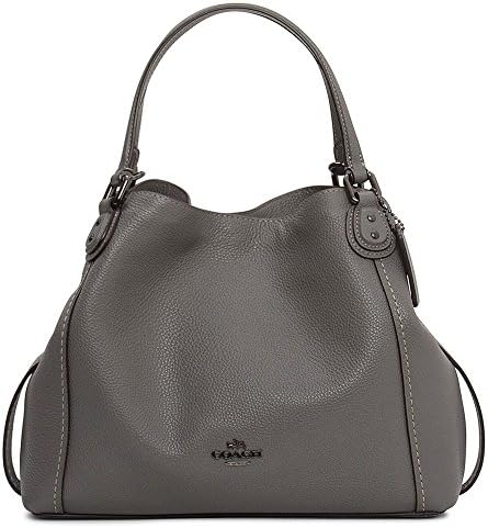 coach edie 28 grey