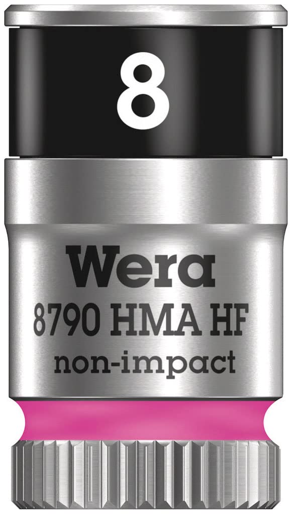 8790 HMA HF Zyklop Socket with 1/4" Drive with Holding Function, 8,0 mm