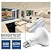 Hyperselect BR30 LED Light Bulb, 10W (50W-65W Equivalent), 4000K (Daylight Glow), 640 lm, E26 Base, Wide Flood Bulb Non-Dimmable, UL Listed - Great for Basement, Vaulted Ceilings, Kitchen (6 Pack)