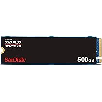 Amazon.com: SanDisk 500GB SSD Plus M.2 NVMe SSD - PCIE Gen 3.0, Up