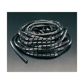 【クリックで詳細表示】20.0mmx10m スパイラルチューブ(黒) EA944BX-20