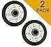 (2 PACK) 37001042, AP4046756, PS2039408, 14218934, 966673 Drum Support Roller